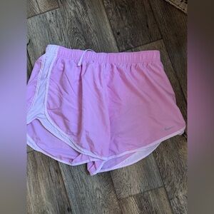 Nike Women's Light Pink Athletic Shorts